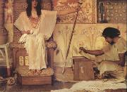 Alma-Tadema, Sir Lawrence, Joseph Overseer of Pharoah's Granaries (mk24)